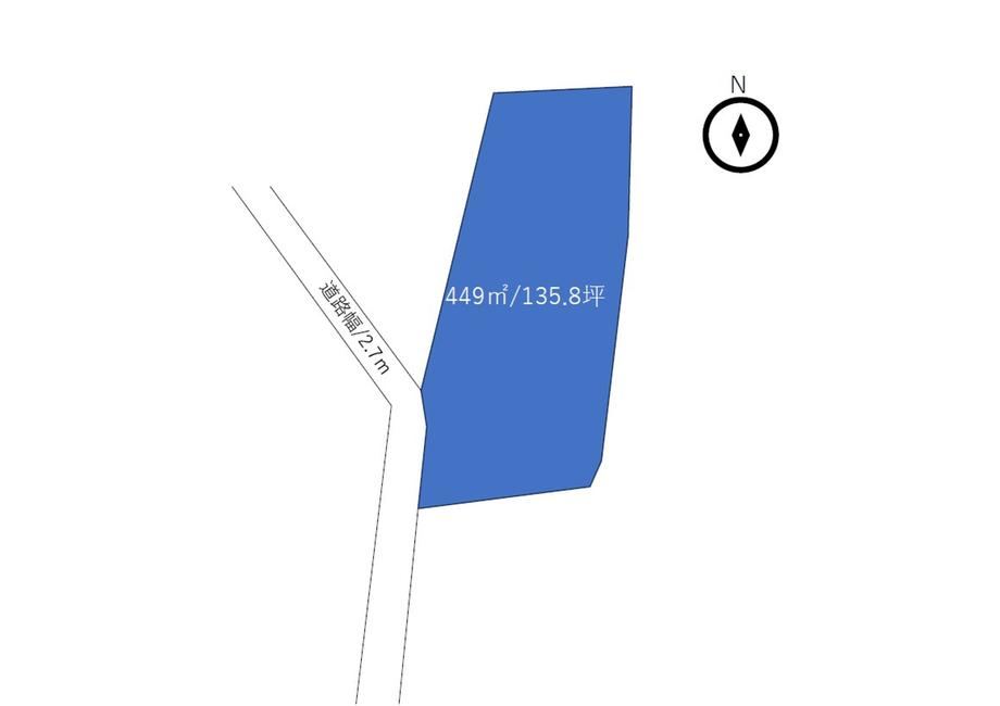 449 m² land in Oizumi, Ora District, Gunma - Photo 1