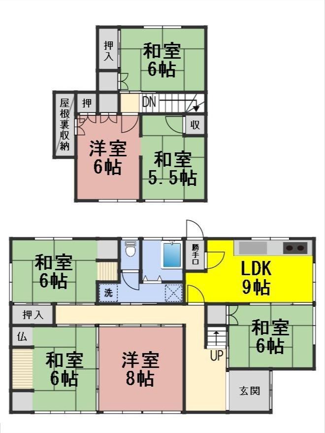 7DK house in Gifu, Gifu - Photo 1