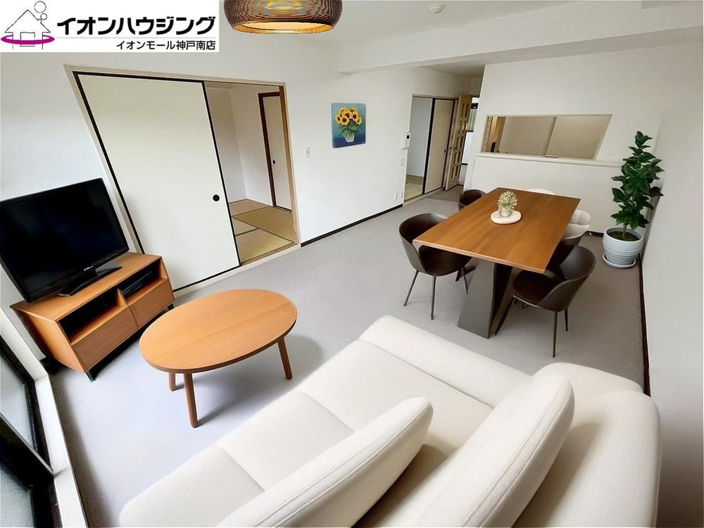 3LDK apartment in Nagata Ward, Kobe, Hyogo - Photo 1