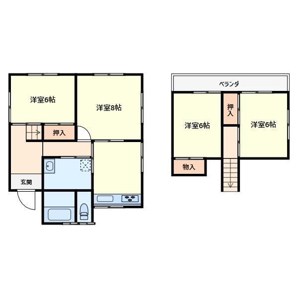 Renovated 4DK House in Sugaya, Naka - Photo 1