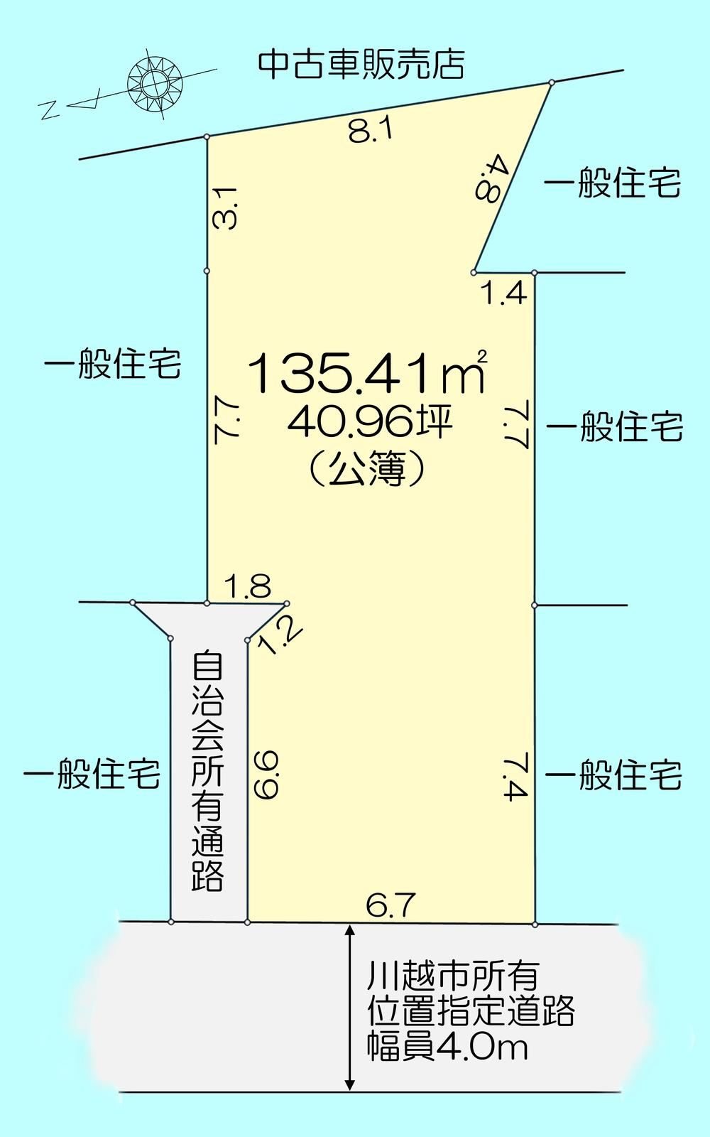 135 m² land in Kawagoe, Saitama - Photo 1