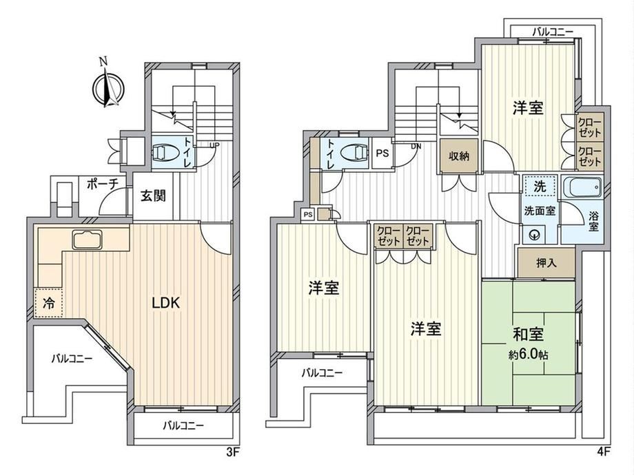 4LDK apartment in Chikusa Ward, Nagoya, Aichi - Photo 1