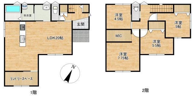 Modern 4LDK House with Spacious LDK in Okayama - Photo 1