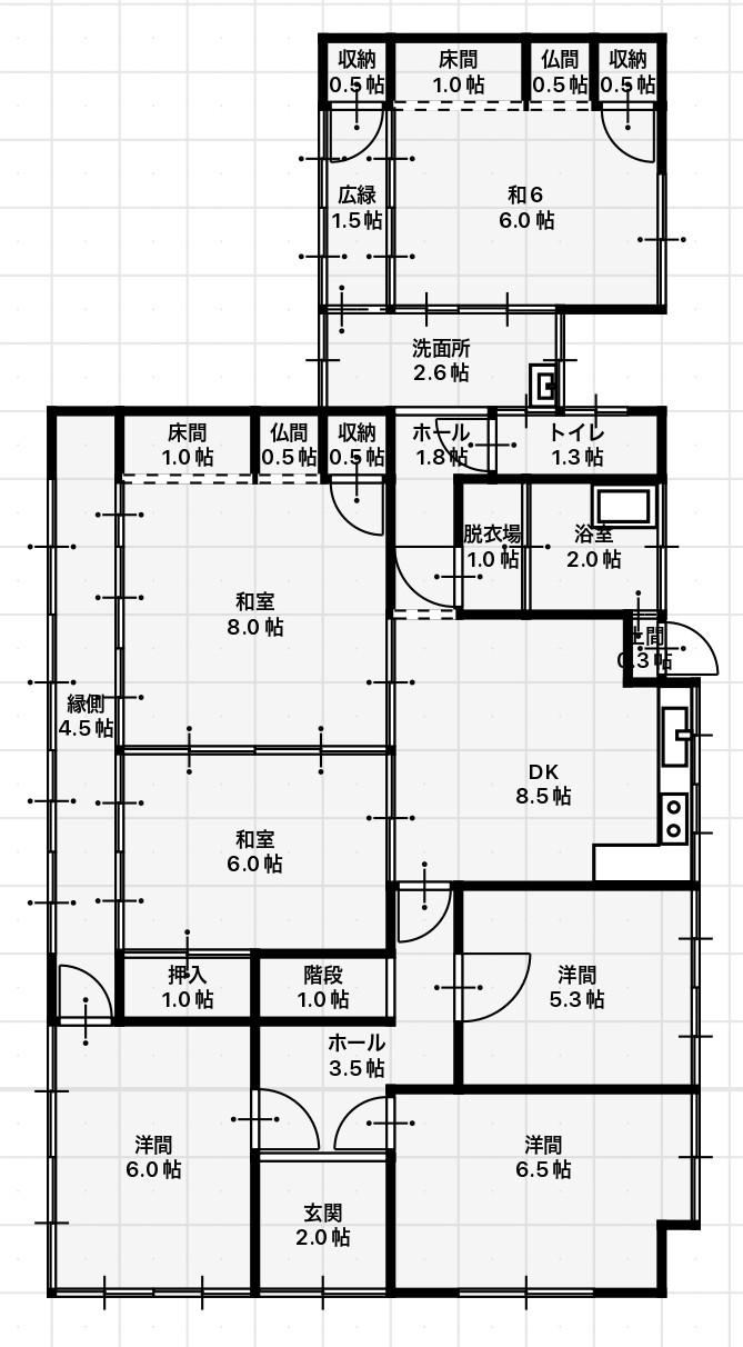 Spacious 8DK House in Fukutomi - Photo 1