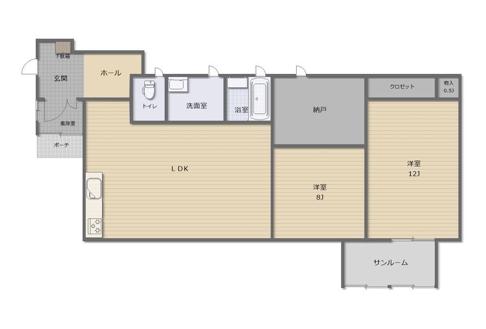 2LDK+S Detached House with Scenic Views in Kitakami - Photo 1