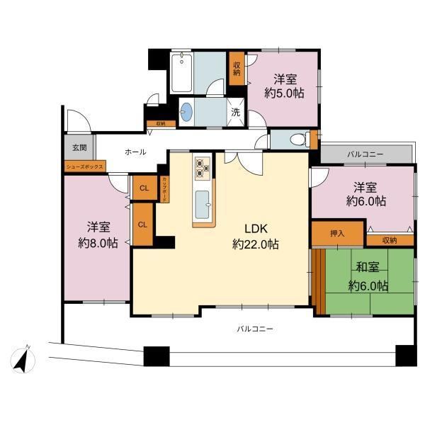 4LDK apartment in Onojo, Fukuoka - Photo 1