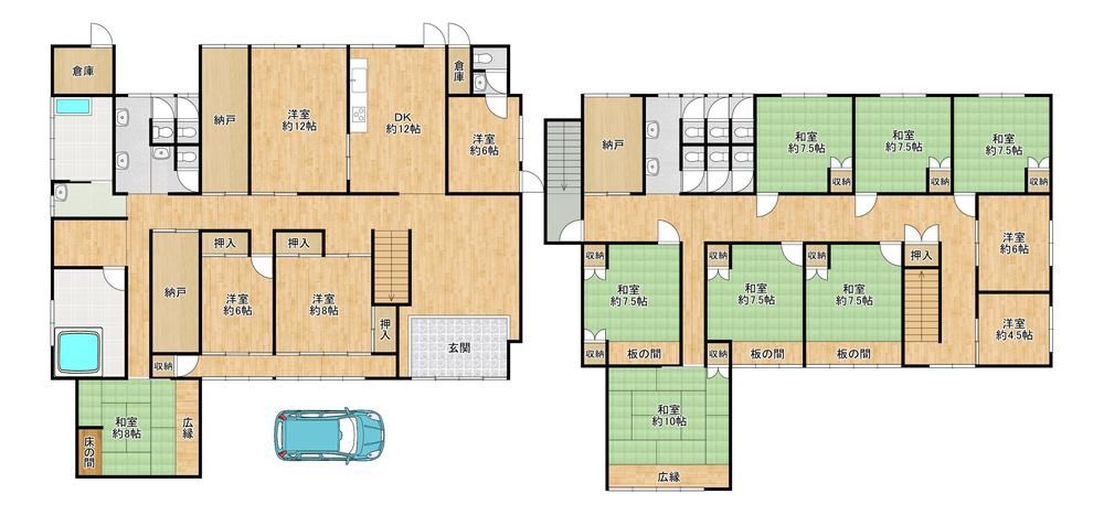 Spacious 14DK House in Quiet Kumihama - Photo 1