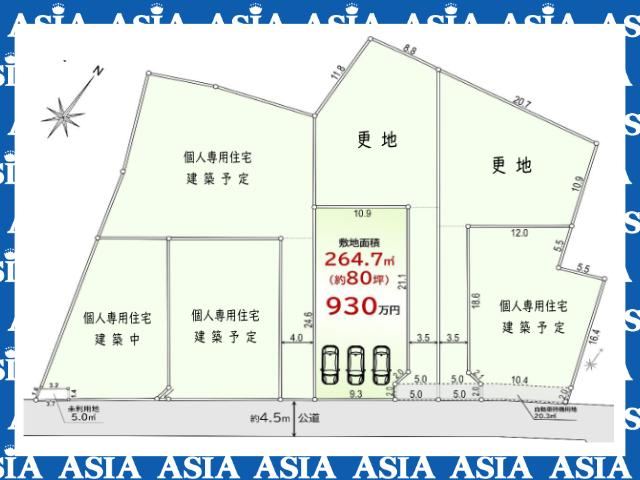 265 m² land in Kawagoe, Saitama - Photo 1