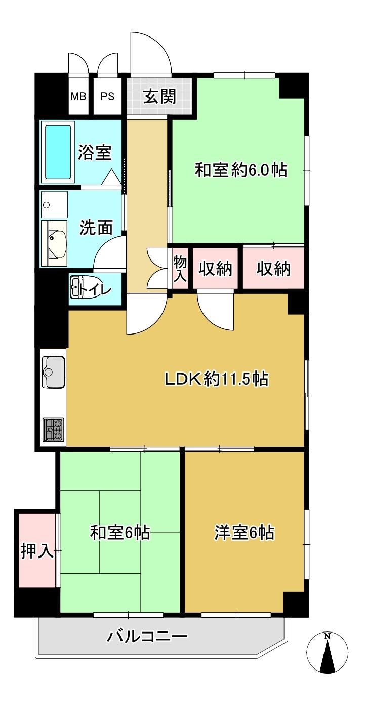 3LDK apartment in Joto Ward, Osaka - Photo 1