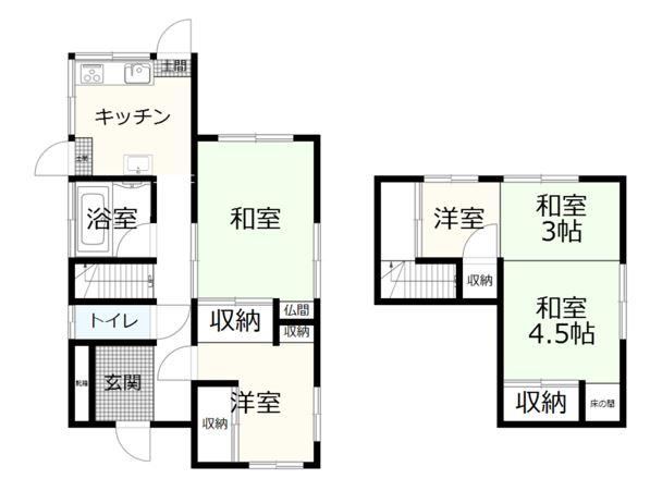 4DK Detached House in Higashi-Toriu - Photo 1
