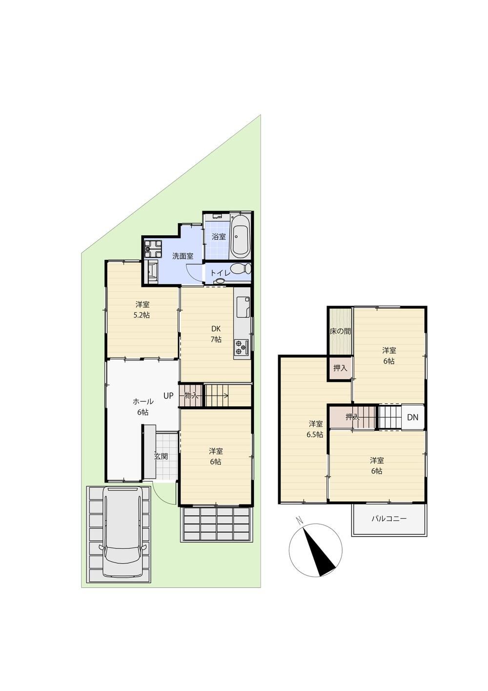 5DK+S House Conveniently Located Near Uozumi Station - Photo 1