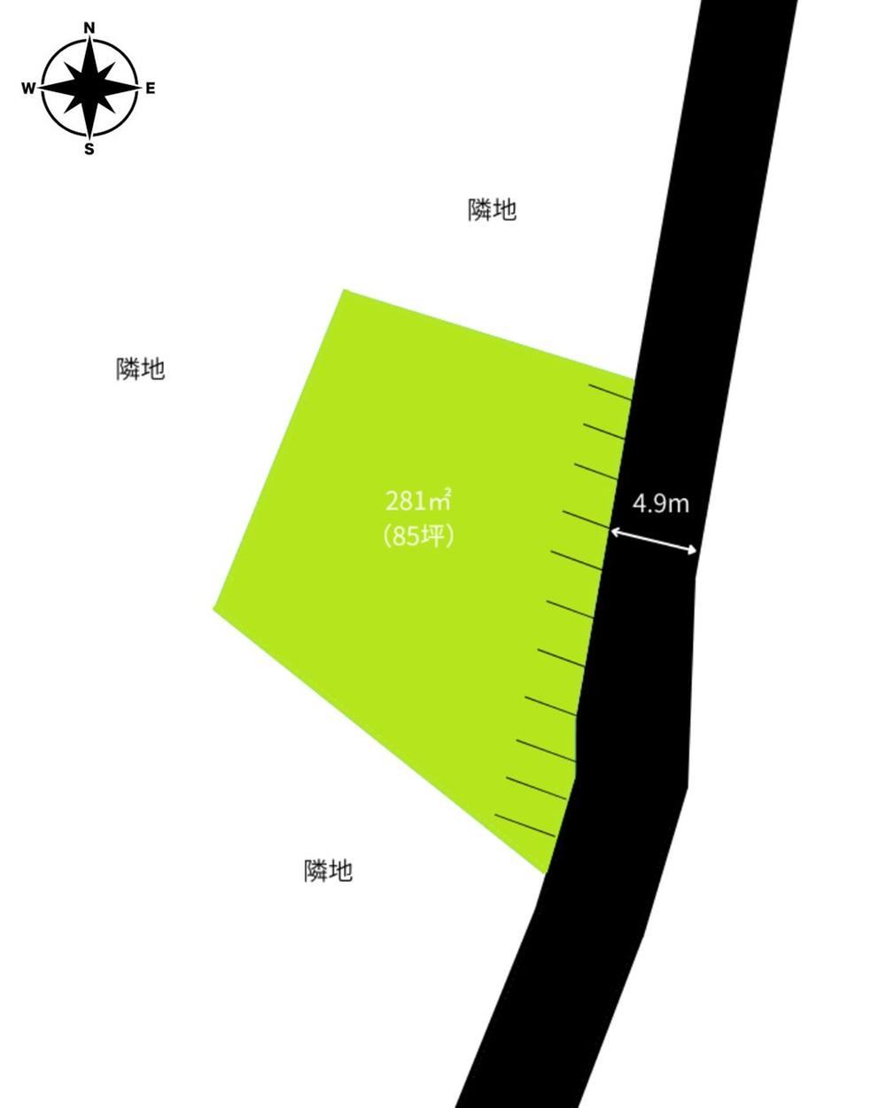 281 m² land in Chikuzen, Asakura District, Fukuoka - Photo 1