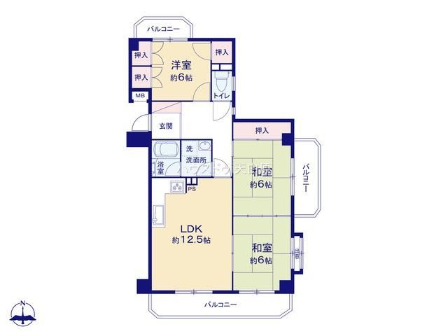 3LDK apartment in Mizuho Ward, Nagoya, Aichi - Photo 1