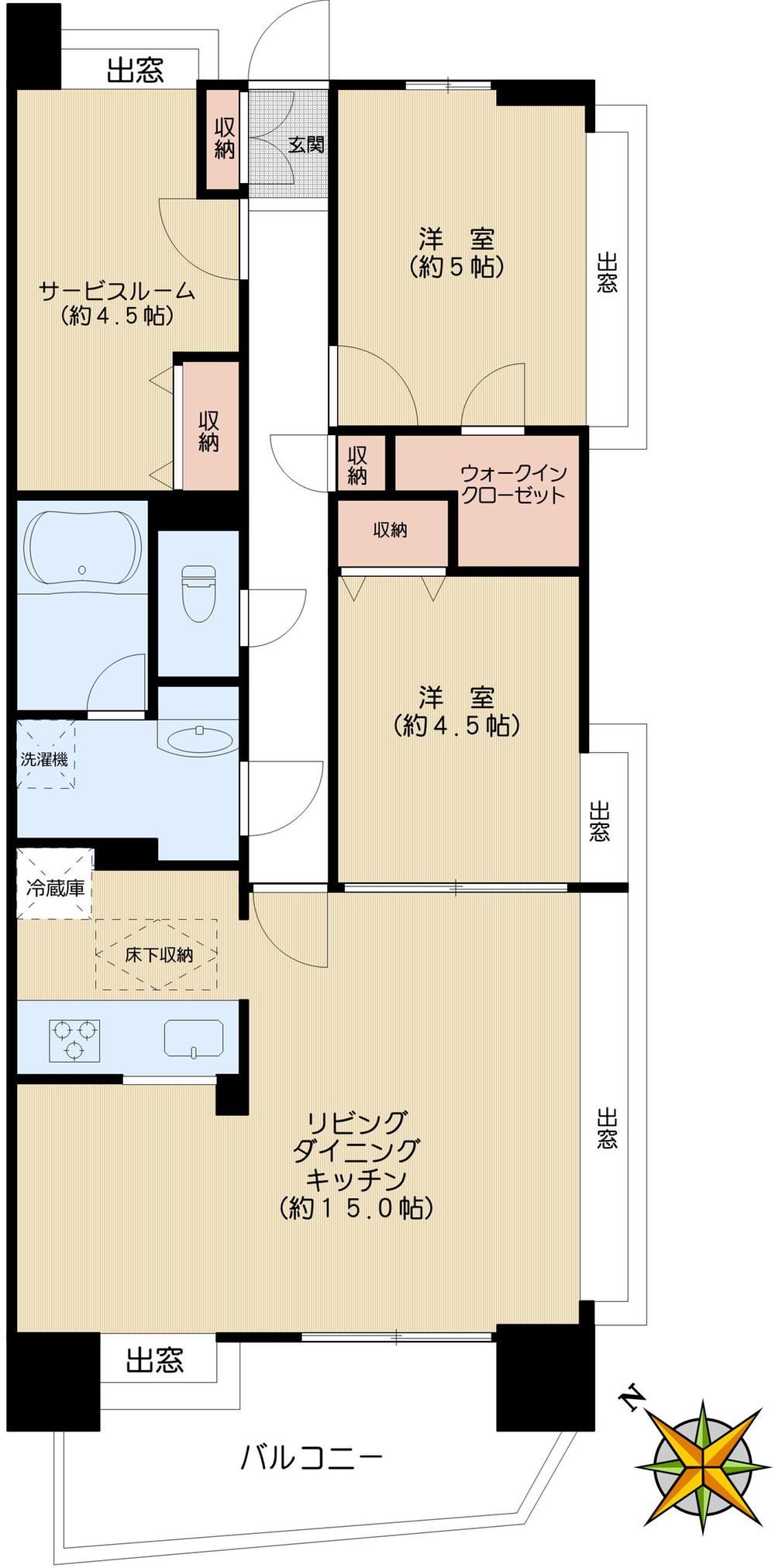 3LDK apartment in Bunkyo Ward, Tokyo - Photo 1