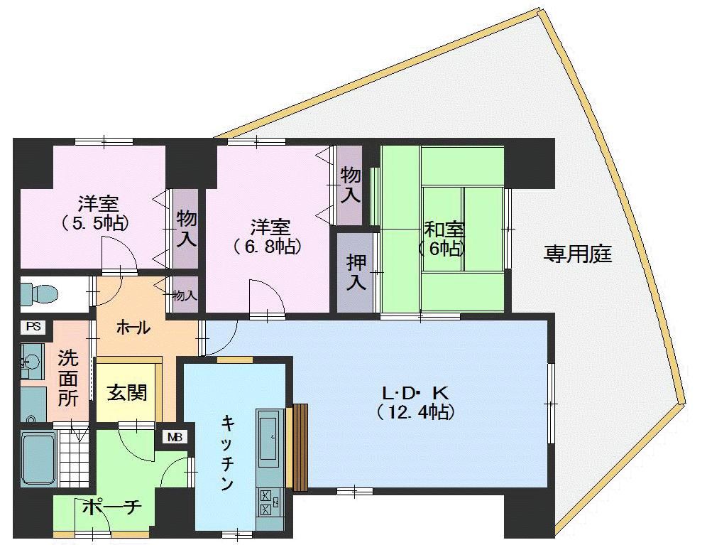 3LDK apartment in Kaizuka, Osaka - Photo 1