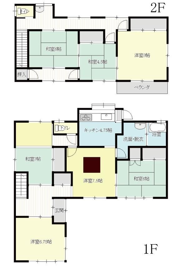 6LDK house in Kiryu, Gunma - Photo 1