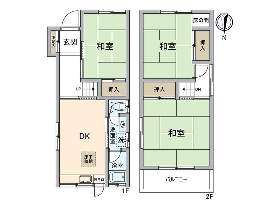 3DK House in Kitano-da, Sakai - Photo 1