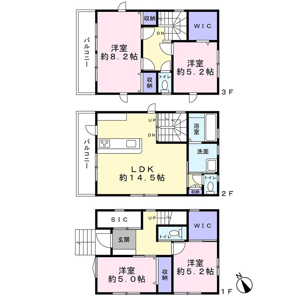 4LDK house in Minami Ward, Hiroshima - Photo 1
