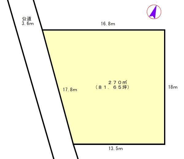 270 m² land in Chuo Ward, Hamamatsu, Shizuoka - Photo 1
