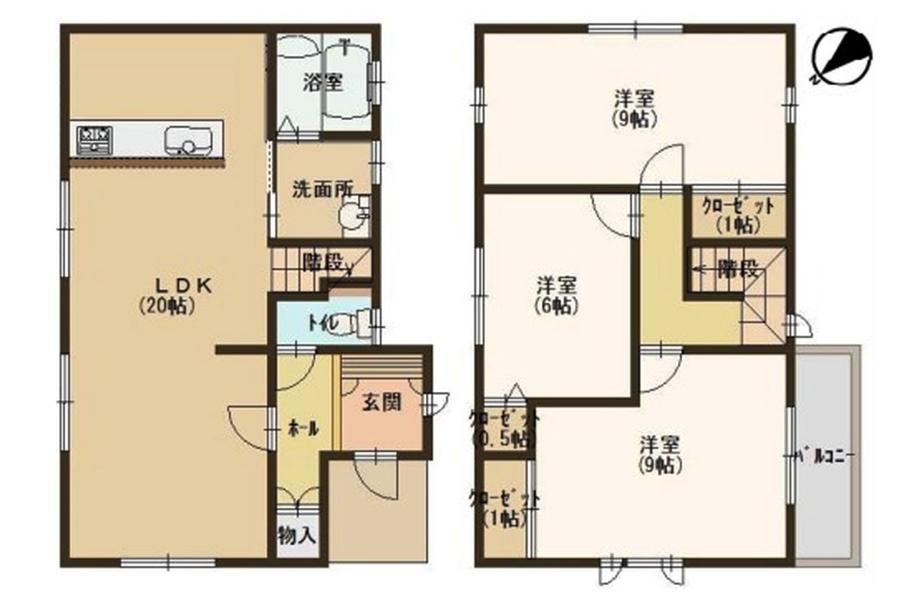 Bright 3LDK Detached House Near Matsunohama Station - Photo 1