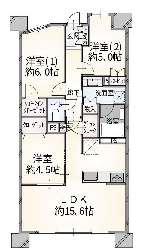Convenient 3LDK Apartment by Yayoitome Station - Photo 1