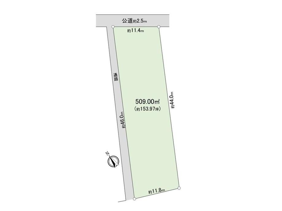 509 m² land in Hanno, Saitama - Photo 1