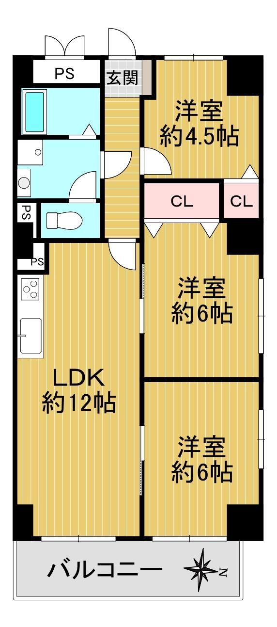 3LDK apartment in Joto Ward, Osaka - Photo 1