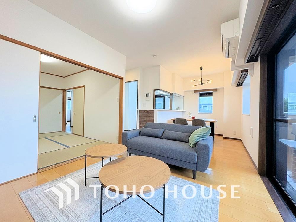 Renovated 3LDK Apartment with Furniture in Kawasaki - Photo 1