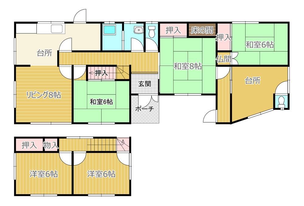 Charming 6LDK Home with River Views in Sakai - Photo 1