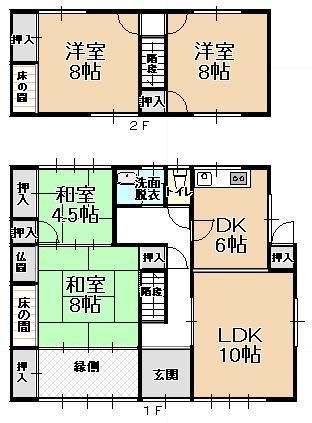 4LDK house in Motosu
