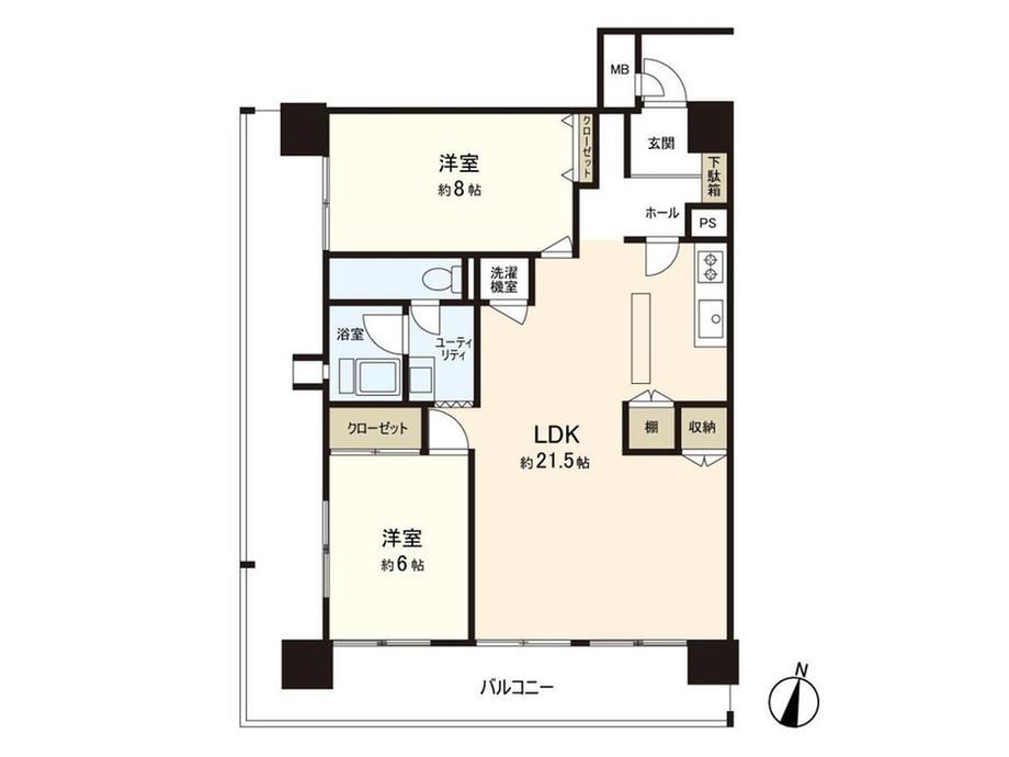 Ocean View 2LDK Apartment in Yokosuka - Photo 1