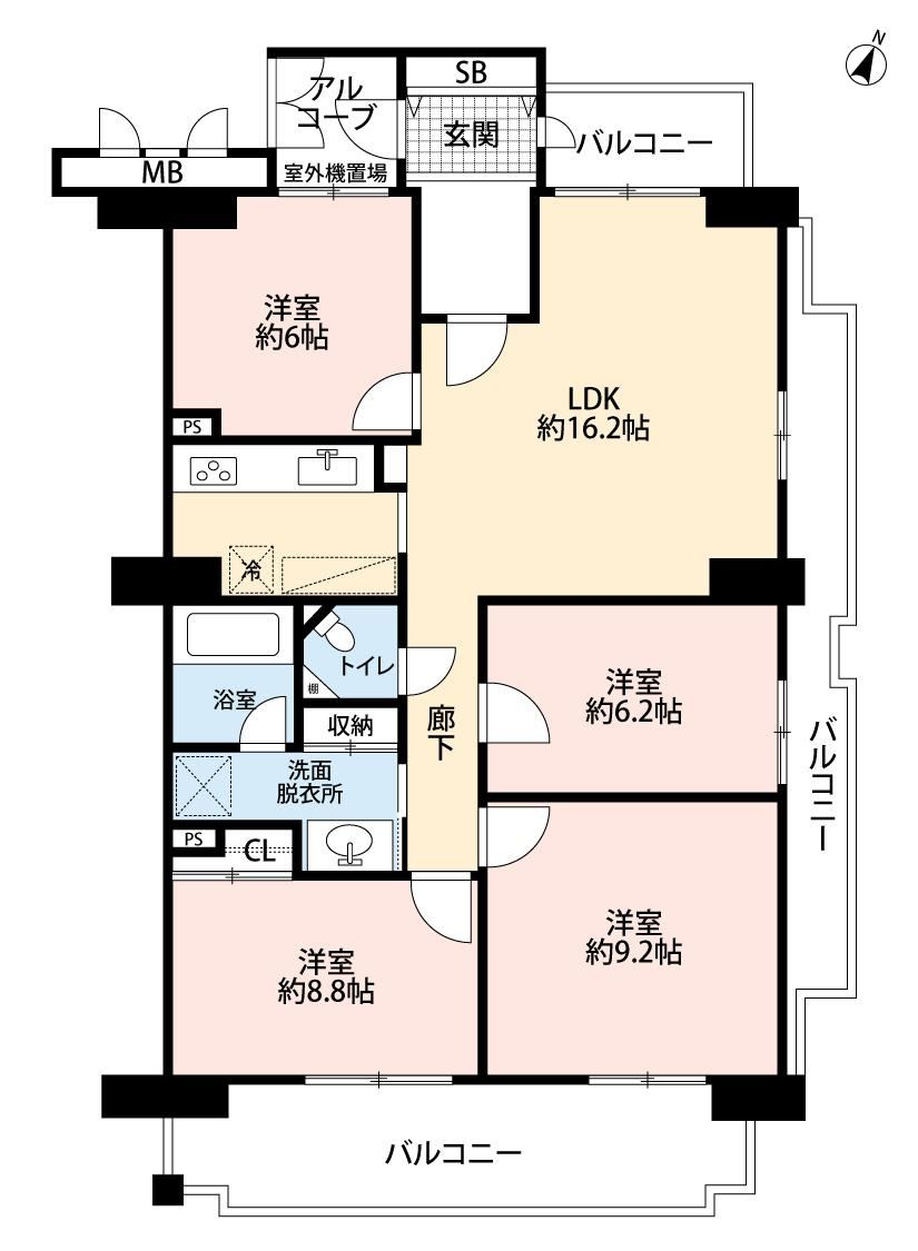 4LDK apartment in Midori Ward, Nagoya, Aichi - Photo 1