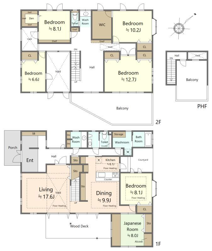 6LDK House with Mountain Views in Nishinooka - Photo 1