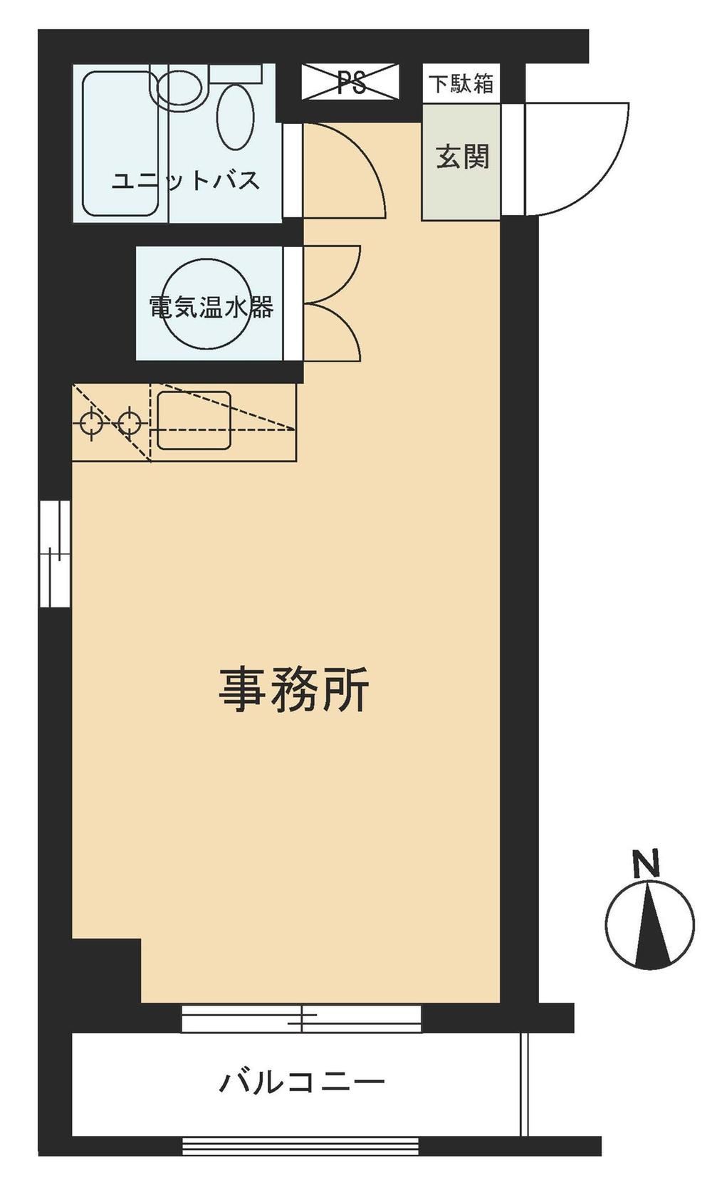 Convenient 1K Apartment in Takasago-cho - Photo 1
