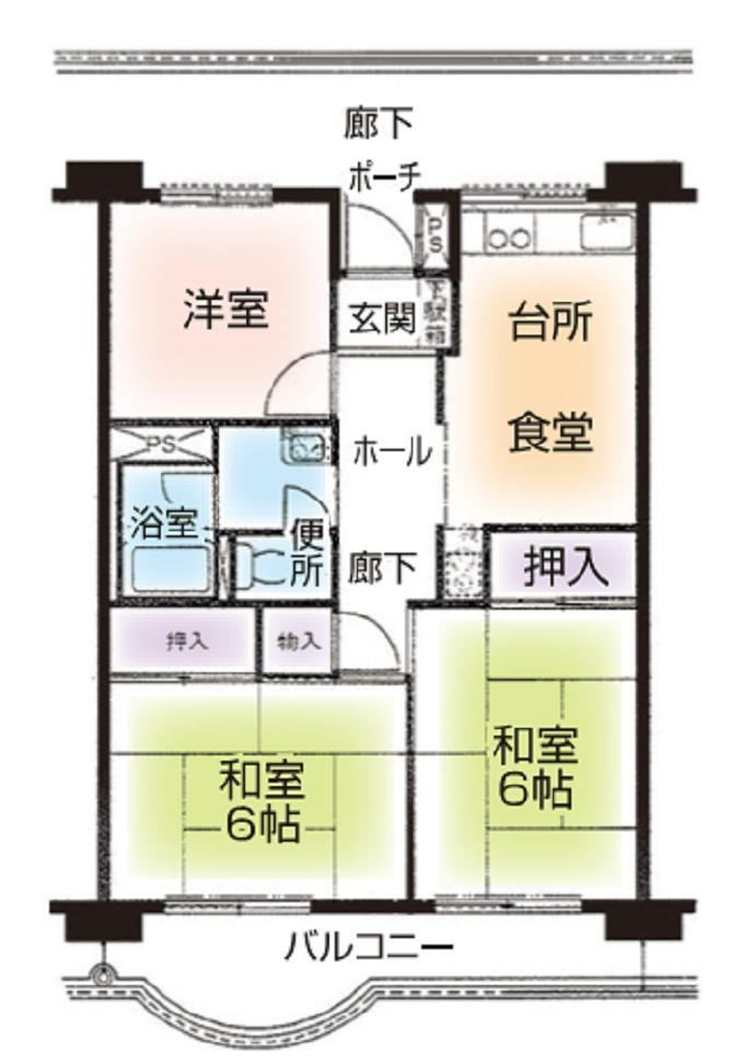 3DK apartment in Kanie, Ama District, Aichi - Photo 1