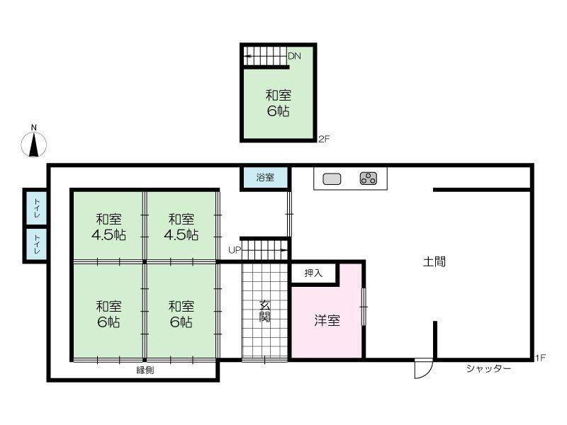 Charming 6LDK Traditional House in Kurodashomachi - Photo 1