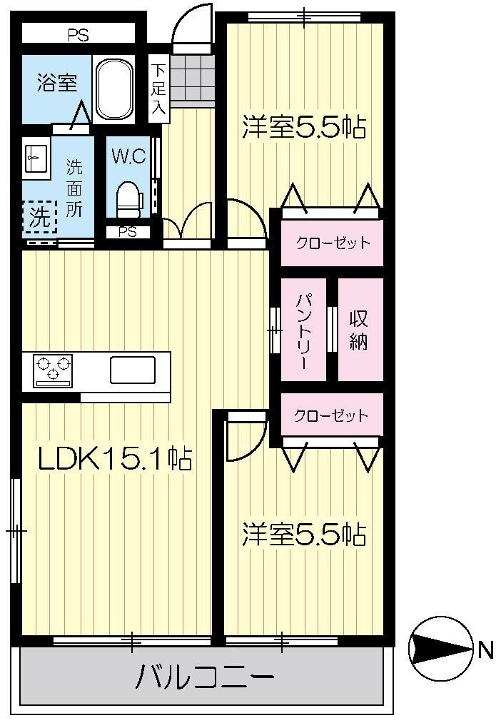 Renovated 2LDK Apartment Near Seven-Eleven in Sendai - Photo 1