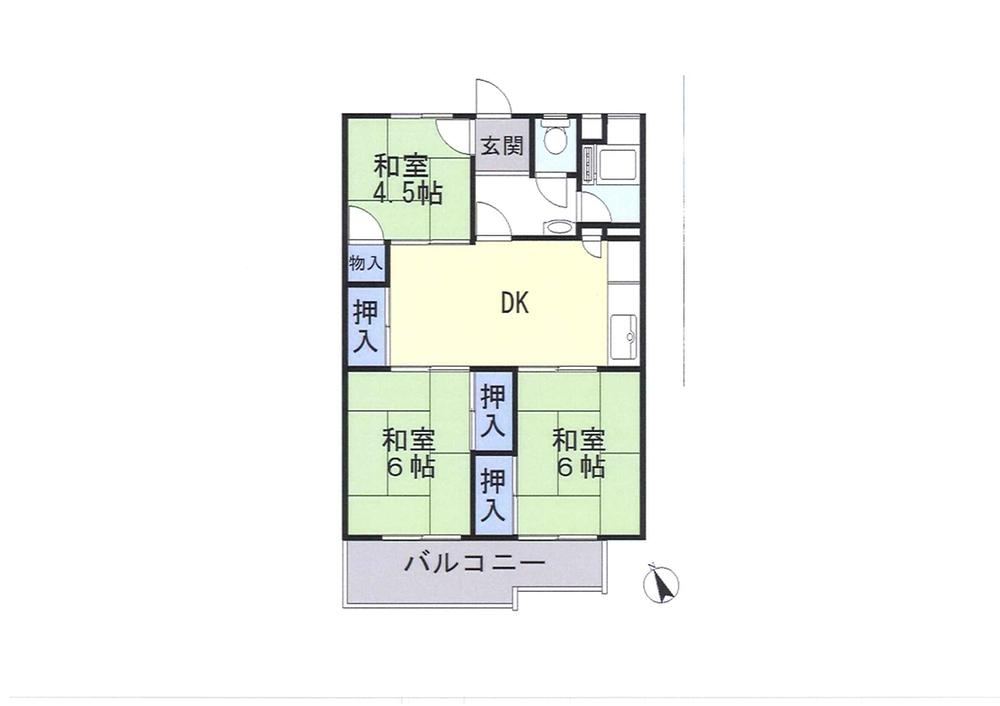 3DK apartment in Meito Ward, Nagoya, Aichi - Photo 1