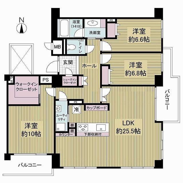 3LDK apartment in Kamigyo Ward, Kyoto - Photo 1