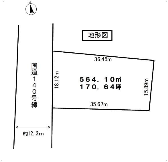 564 m² land in Nagatoro, Chichibu District, Saitama - Photo 1