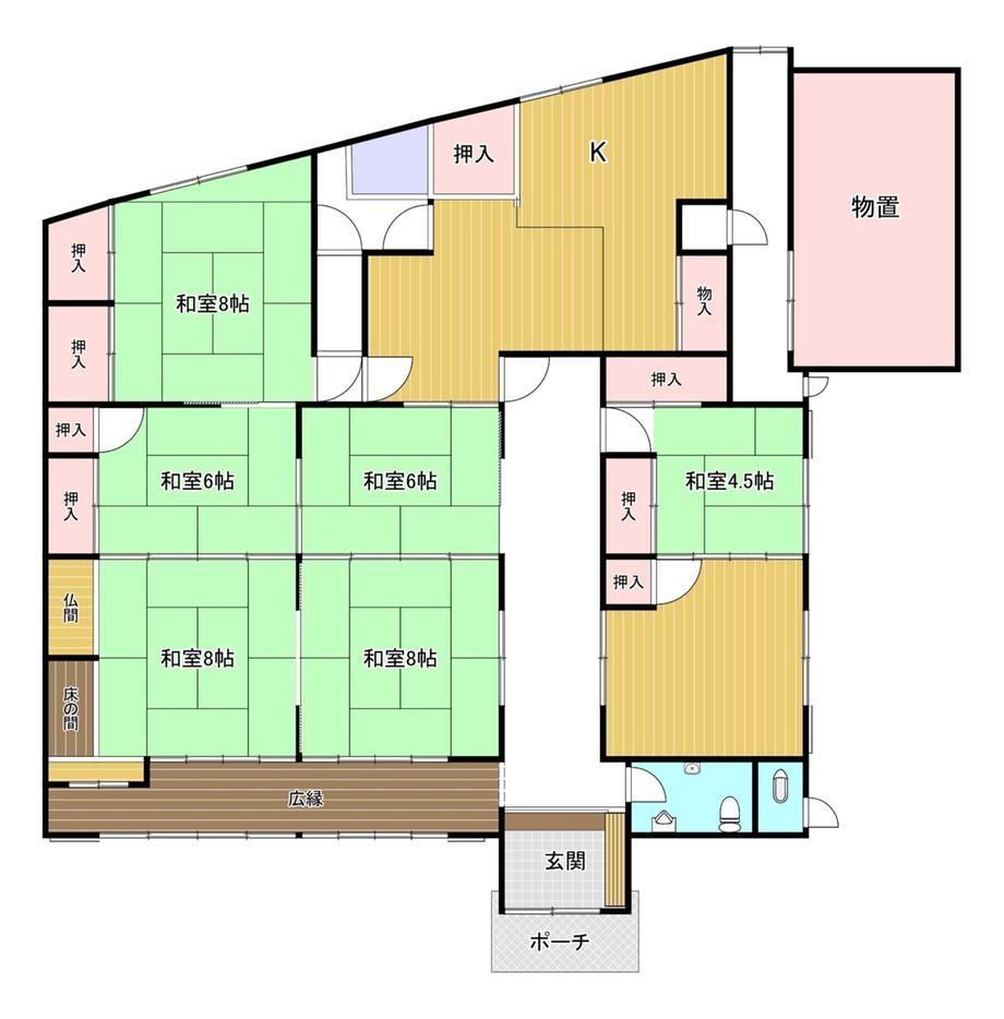 Spacious 6LDK Family Home in Zentsuji - Photo 1