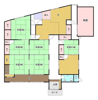 6LDK house in Zentsuji