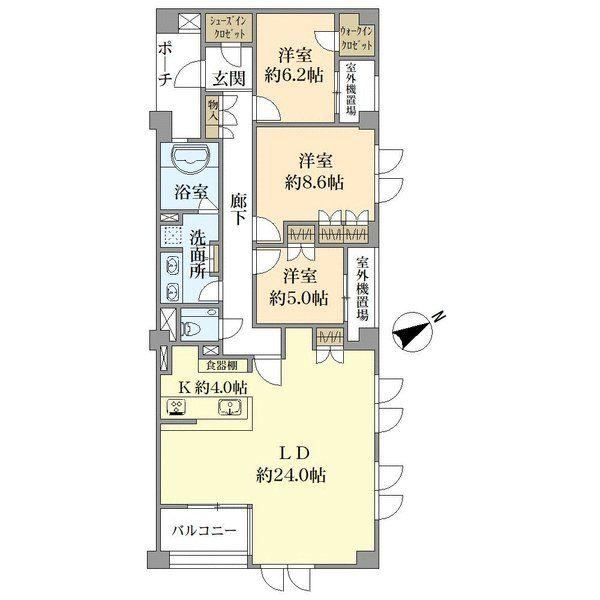 3LDK apartment in Chuo Ward, Fukuoka - Photo 1