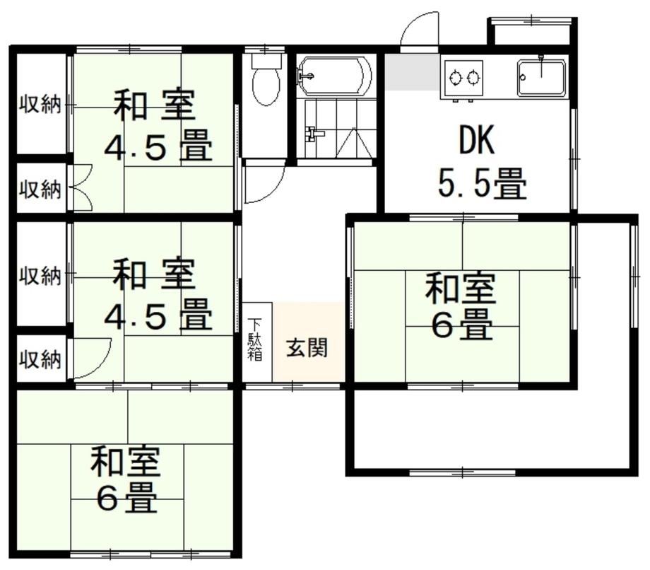 Quiet 4DK House in Niihama - Photo 1