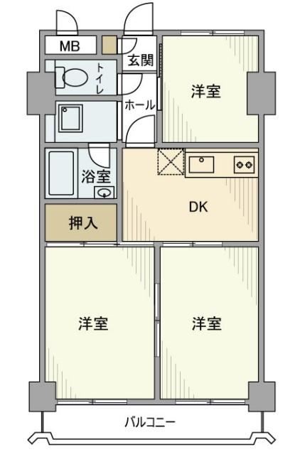 3DK Apartment in Misumi-cho - Photo 1