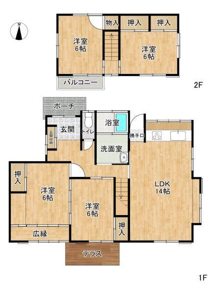4LDK Home with Carport and Garden - Photo 1