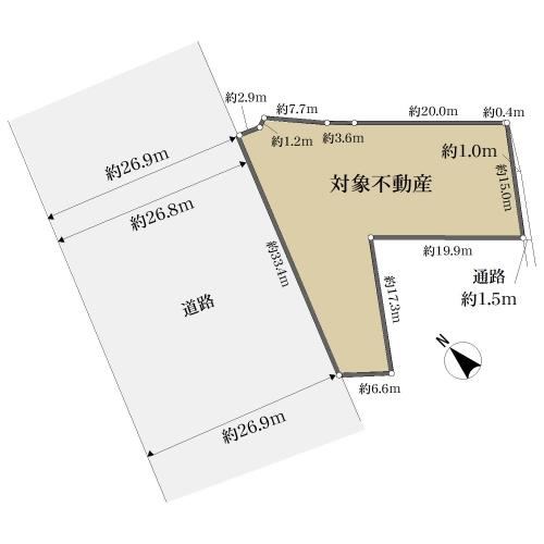 558 m² land in Hashima, Gifu - Photo 1
