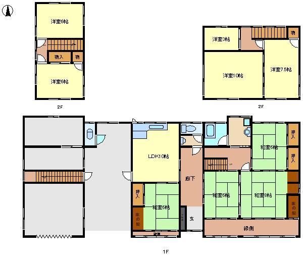 6LDK House with Storage in Ueda - Photo 1