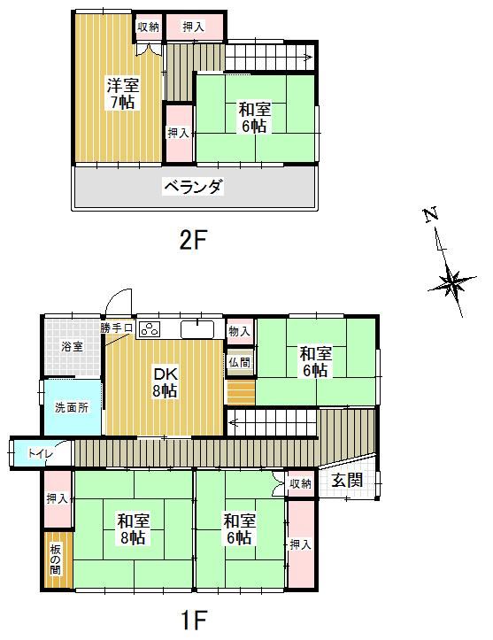Conveniently Located 5DK House in Chikusei City - Photo 1