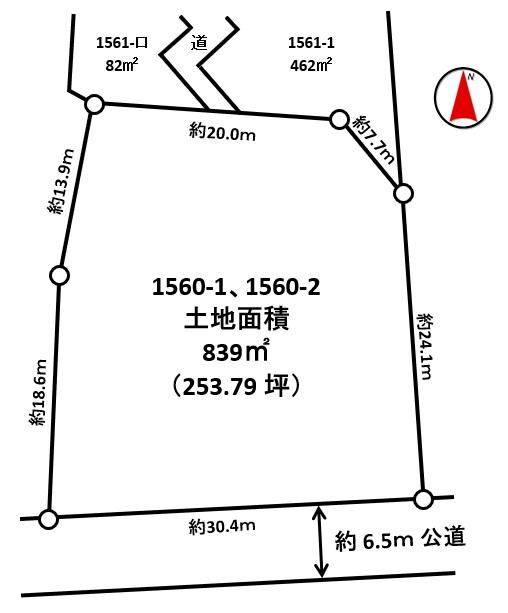 Spacious 1383 sqm Plot in Sunzawara - Photo 1